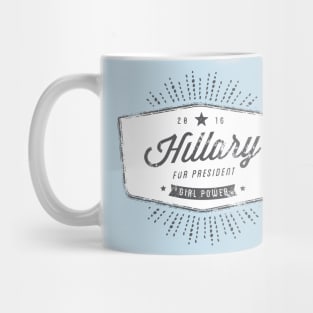 Hillary Girl Power Mug